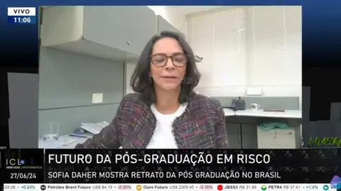 Cursos de pós-graduação ainda são muito concentrados no Sudeste, diz economista Sofia Daher