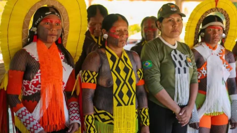 Primeira cacique mulher do povo Kayapó do Kranhkrô toma posse no Pará