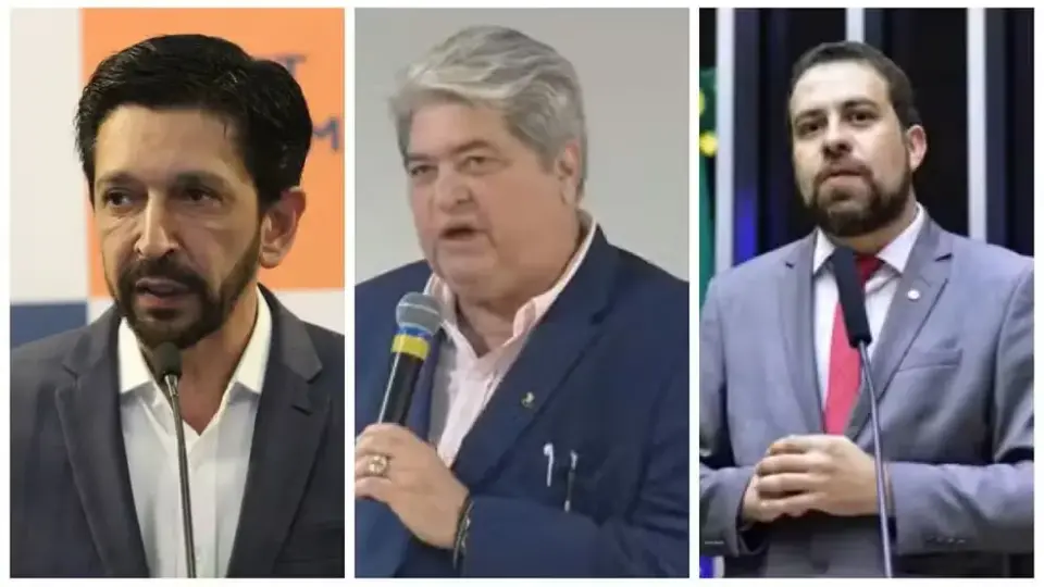 Eleições 2024 em SP: Nunes tem 20%, Datena, 19%, e Boulos 19%, diz Quaest