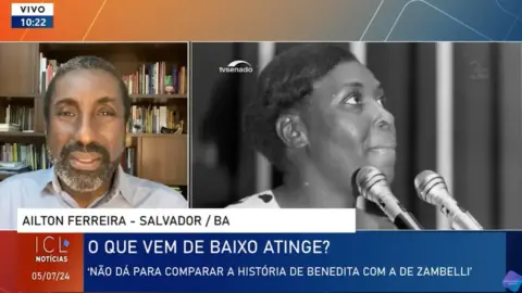 Ailton Ferreira: ‘Não existe comparação entre a história de Benedita da Silva e a de Carla Zambelli’