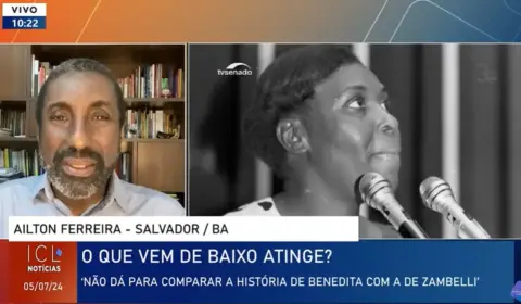 Ailton Ferreira: ‘Não existe comparação entre a história de Benedita da Silva e a de Carla Zambelli’