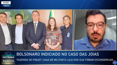 Guilherme Amado explica onde Jair Bolsonaro escondeu as joias árabes, segundo relatório da PF