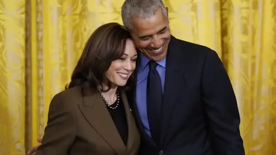 Obama manifesta apoio a Kamala Harris: ‘Será uma presidente fantástica’