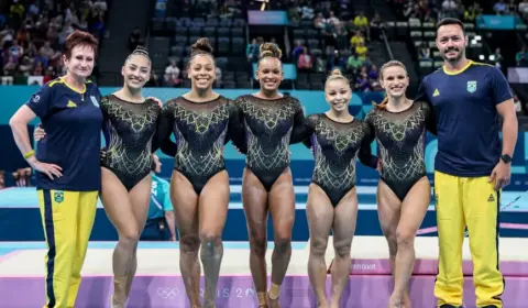 Brasil conquista medalha de bronze por equipe na ginástica artística feminina