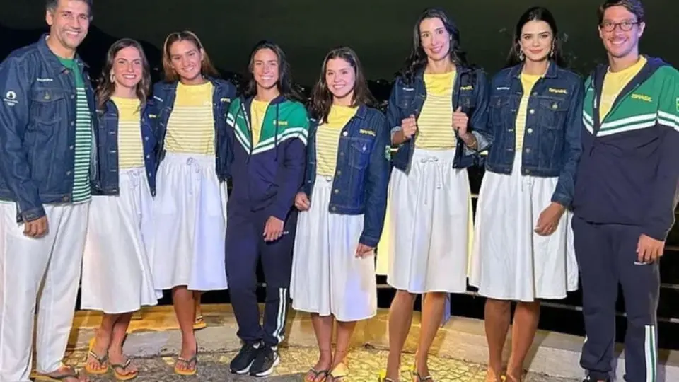 Uniforme olímpico do Brasil é eleito um dos 20 mais bonitos por TV francesa