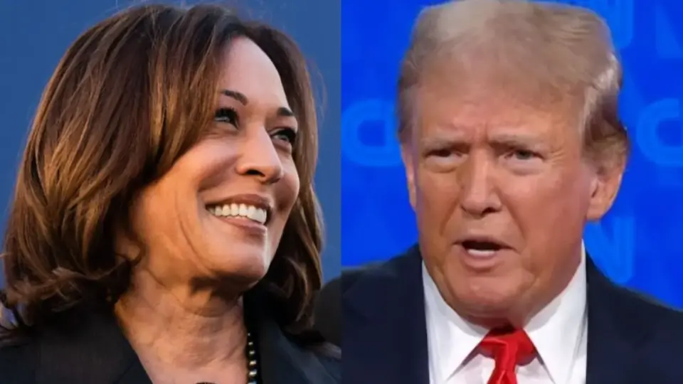 Nova pesquisa para eleição nos EUA: Kamala tem 44% e Trump, 42%