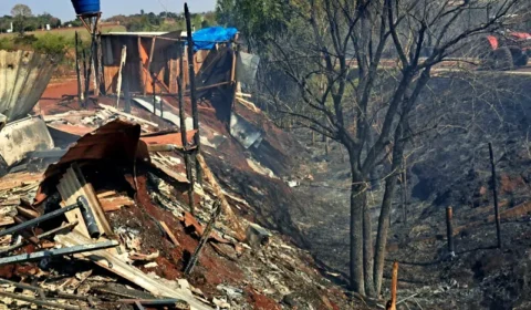 Acampamento do MST tem barracos incendiados e moradores suspeitam de crime