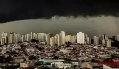 Chuva preta cai em cidades de SC, mas também deve atingir SP, PR e MS