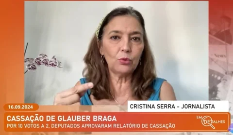 Cristina Serra, sobre o caso Glauber: ‘O Conselho de Ética só é acordado quando há conveniência’