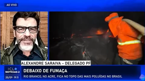 ‘As queimadas são a parte visível de uma grande engrenagem criminosa’, afirma Alexandre Saraiva