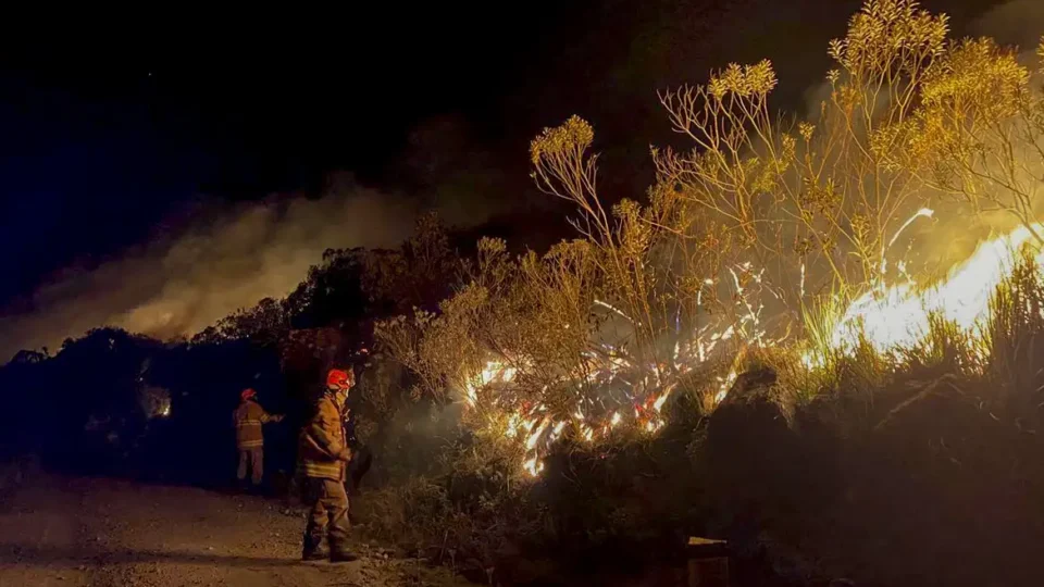 Bombeiros do Rio combatem 460 focos de incêndio em um dia