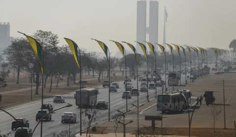 Poluição do ar em Brasília cresceu 350 vezes durante incêndio da última semana