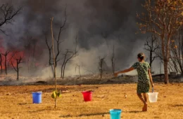 PF abre inquérito para investigar incêndio em Brasília