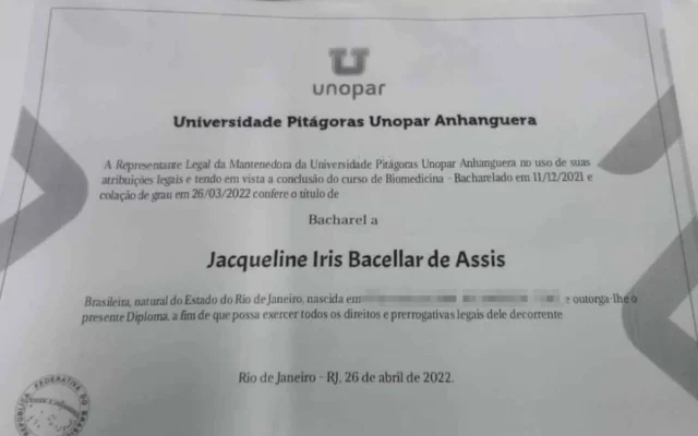 Responsável por emitir laudos de órgãos com HIV não tem diploma reconhecido