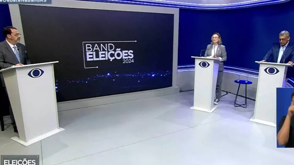 Candidatos nacionalizam debate em Porto Alegre com ataques a Lula e Bolsonaro