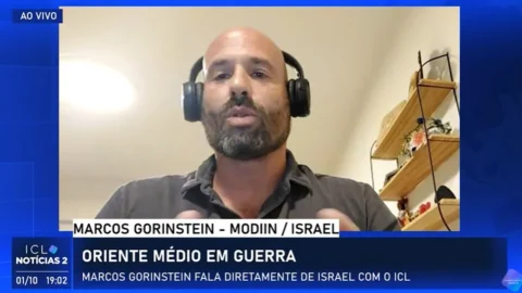 Marcos Gorinstein conta experiência pessoal em dia de ataque do Irã a Israel