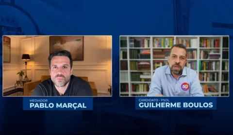 Em live com Marçal, Boulos pede votos para ‘derrotar o Centrão apodrecido’