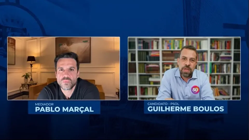 Em live com Marçal, Boulos pede votos para ‘derrotar o Centrão apodrecido’