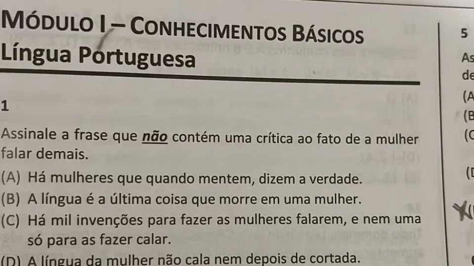 Questões de concurso em Macaé (RJ) são anuladas por conteúdo machista