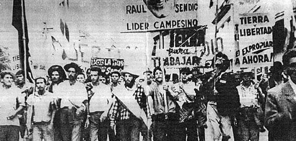 O Movimento Tupamaros em manifestação em 1973. Foto: 1948. Declaração universal dos direitos humanos