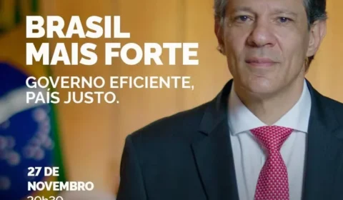 O anúncio de Haddad em dois atos nas redes sociais