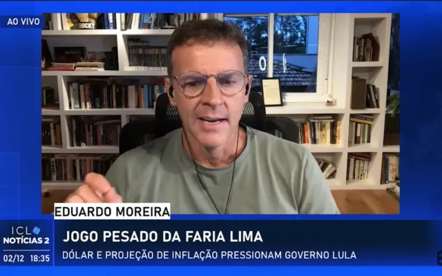 Eduardo Moreira: governo vive seu momento mais delicado