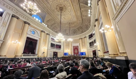 Nikolas Ferreira e Eduardo Girão participam de encontro de extrema direita em Madrid