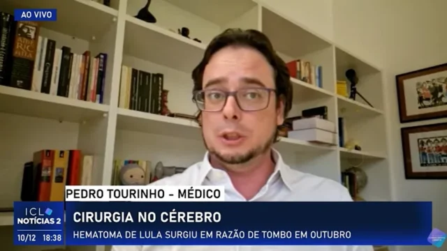 Médico Pedro Tourinho explica quadro de saúde de Lula