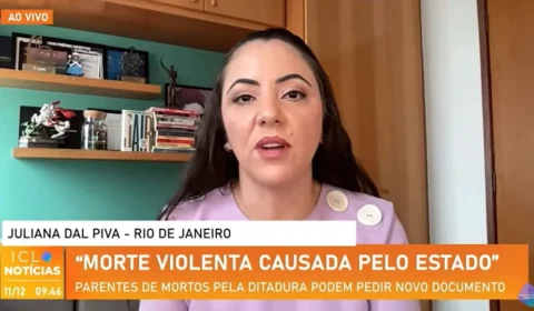 Juliana Dal Piva: ‘É preciso que o STF retome o julgamento sobre a Lei de Anistia da ditadura’