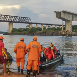 Oito mortes são confirmadas após queda de ponte entre o Tocantins e o Maranhão