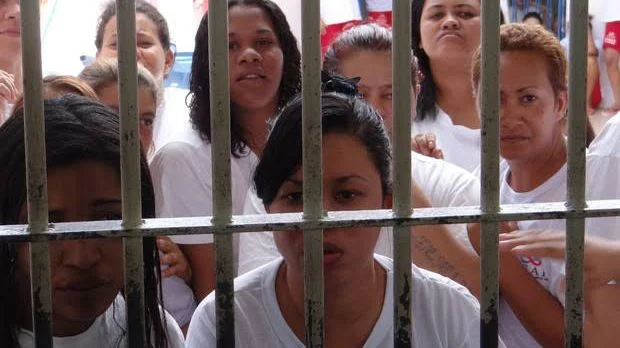 Mulheres em presídio feminino. Imagem: Divulgação.  