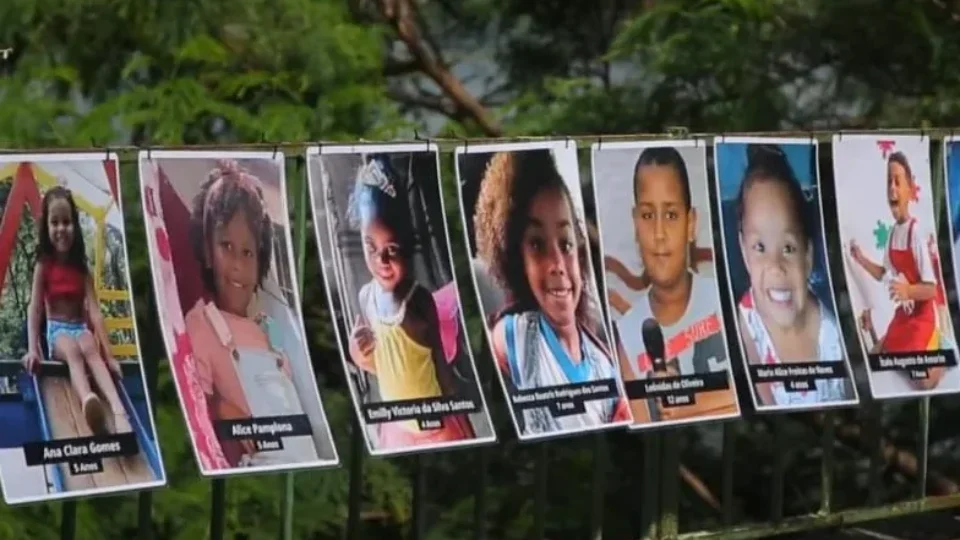 Rio terá ato por recolocação das fotos de crianças vítimas da violência no estado