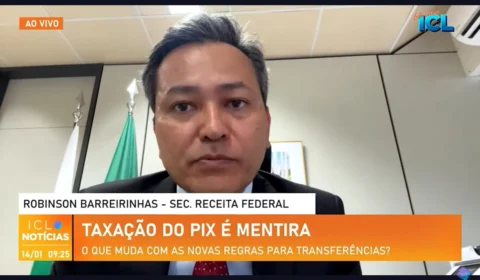 Assista à entrevista completa do secretário da Receita sobre a nova regra do Pix