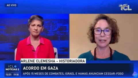 Arlene Clemesha: Cessar-fogo é uma vitória para os palestinos e barra os objetivos de Netanyahu