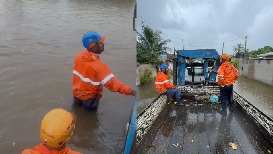 Chuva esperada para o mês cai em 24h e deixa desabrigados no litoral de SP