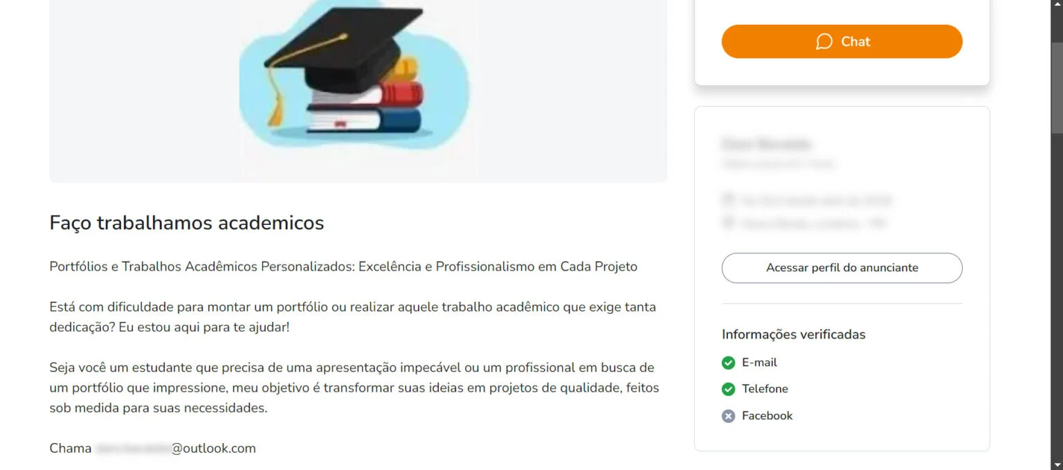 trabalhos acadêmicos